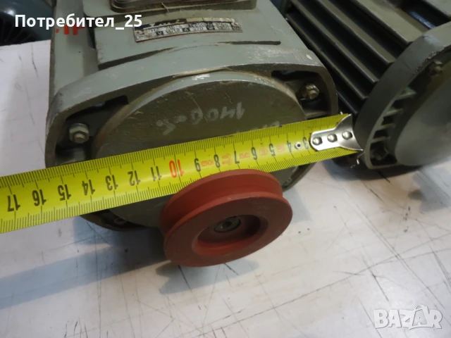 Трифазни ел.мотори 0,37KW- 1400 об/м., снимка 9 - Електродвигатели - 50957847