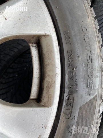 Оригинални джанти 17 цола мерцедес , снимка 9 - Гуми и джанти - 52306341