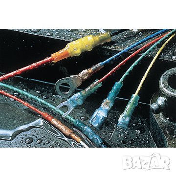 Термосвиваемни кабелни съединения с припой гараж сервиз работилница, снимка 4 - Аксесоари и консумативи - 42325350