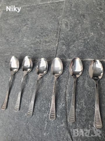 Лъжици от соца Петко Денев , снимка 5 - Прибори за хранене, готвене и сервиране - 51670343