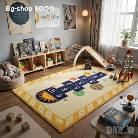 Детски килим 120x160 см, 12 дизайна, водоустойчив, неплъзгащ се, снимка 5 - Други - 53932783