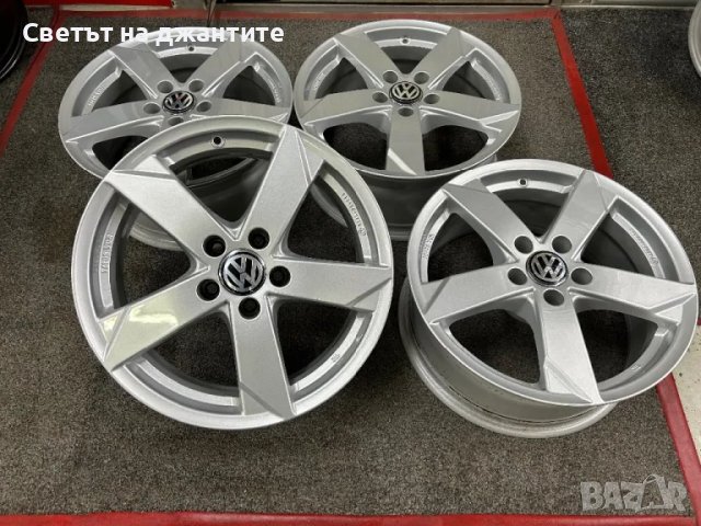 Джанти 17 Цола 5х112 Audi A4 A5 A6 Q3 Q5 VW Passat Sharan Golf  Tiguan , снимка 8 - Гуми и джанти - 50433449