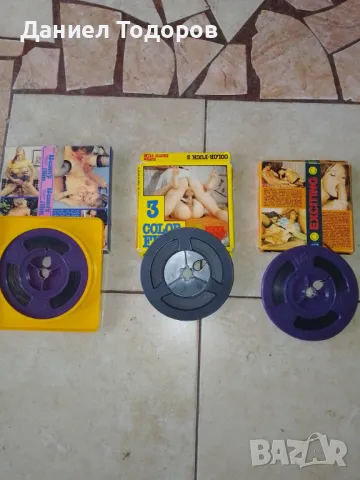 Оригинални Стари Еротични филми18+ за кино машина 8мм, стари филмови ленти, снимка 6 - Други жанрове - 50085108