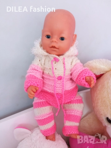 Дрешки за бебе(кукла)Борн 43см., снимка 9 - Кукли - 32083735