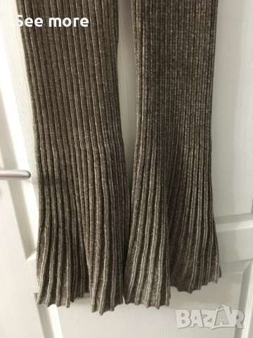 ARKET ефектен панталон тип русалка S, снимка 9 - Панталони - 52762431