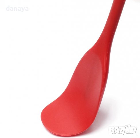 3493 Кухненска силиконова лъжица за готвене, 27 см, снимка 2 - Прибори за хранене, готвене и сервиране - 39545317