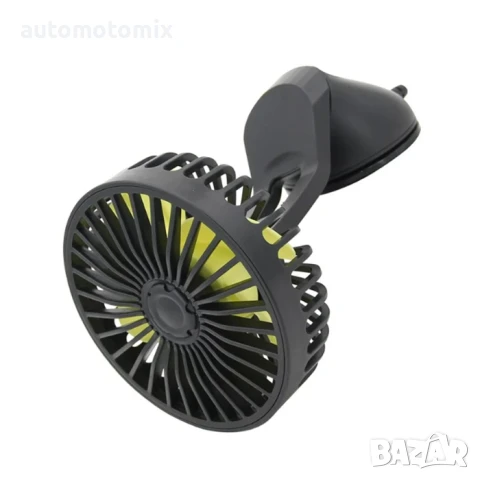 ВЕНТИЛАТОР ЗА КОЛА С USB ,ЗАХВАЩАНЕ С ВАКУУМ - 07029, снимка 5 - Аксесоари и консумативи - 50699671