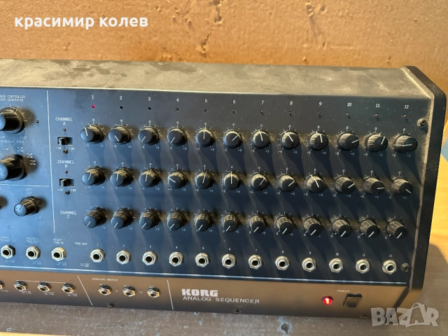 аналогов секвенсер "Korg SQ-10", снимка 5 - Синтезатори - 52670745