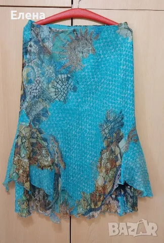 Пола Fuego Woman.100% коприна. размер XL. , снимка 10 - Поли - 50302003