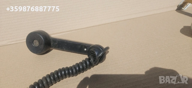 Слушалки слушалка военна телефон телефонна соц ретро руски Руско Руска , снимка 2 - Антикварни и старинни предмети - 54331829