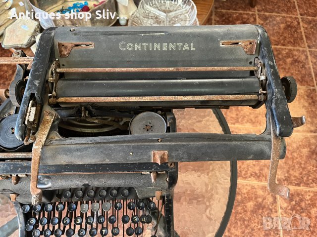 Стара пишеща машина Continental №1412, снимка 4 - Антикварни и старинни предмети - 35026658