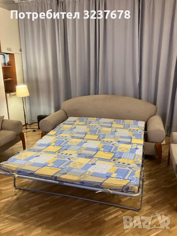 Разтегателен диван и два фотьойла., снимка 2 - Дивани и мека мебел - 53053417
