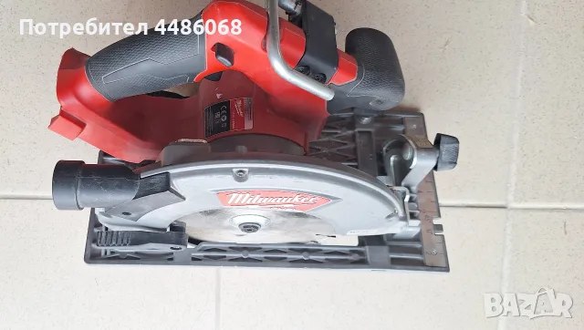 ръчен циркуляр milwaukee m18 CCS66 190мм диск за ремонт, снимка 3 - Циркуляри - 56045702