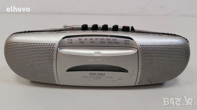 Радиокасетофон Sony CFS-E2, снимка 3 - Радиокасетофони, транзистори - 30080170