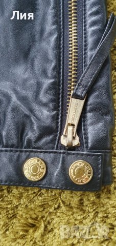 Дамско яке Dsquared2 естествена кожа, снимка 3 - Якета - 38878134