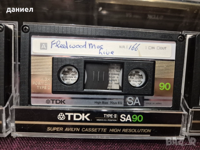 Куфарче с 56 бр. японски аудио касети TDK SA90 "златни" - TYPE II с хубава музика + ПОДАРЪК, снимка 5 - Аудио касети - 52828876