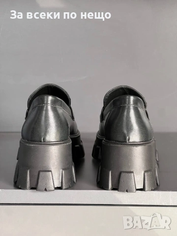 Prada Дамски Черни Ежедневни Обувки Прада Код E1325, снимка 4 - Дамски ежедневни обувки - 54148470