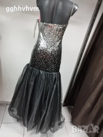 дълга блестяща рокля 👗, снимка 5 - Рокли - 48060775