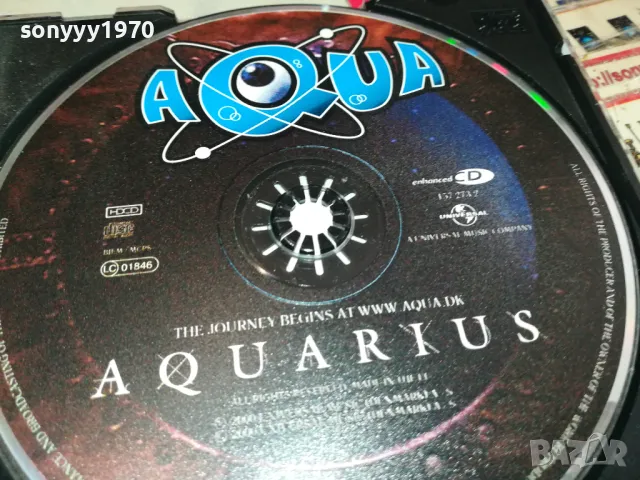 AQUA CD 0105251509, снимка 10 - CD дискове - 50109257