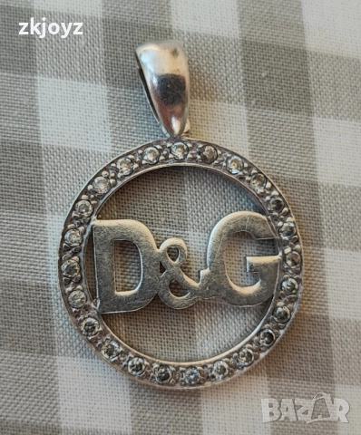 НОВА СРЕБЪРНА ВИСУЛКА D&G 6.88 грама /ПРОБА 925, снимка 3 - Колиета, медальони, синджири - 48590450
