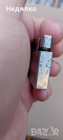 Стара сребърна немска запалка,935, снимка 4 - Антикварни и старинни предмети - 52895718