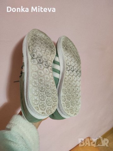Маратонки Адидас Gazelle uk3 1/2 eur 36 стелка 23 см., снимка 9 - Маратонки - 39410513