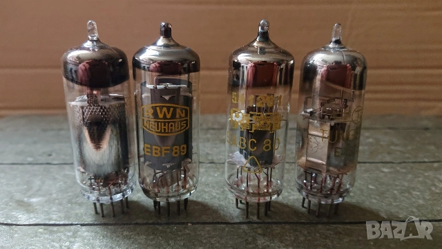 Радиолампи EBF89, EABC80. 