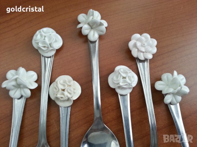 лъжички с порцелан , снимка 5 - Антикварни и старинни предмети - 39731639