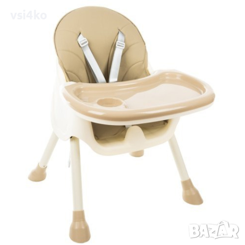 Бебешки стол за хранене 3в1, KRUZZEL, снимка 7 - Столчета за хранене - 44782247