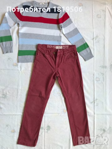 детски панталон-джинси 134-140 см, снимка 7 - Детски панталони и дънки - 42285203