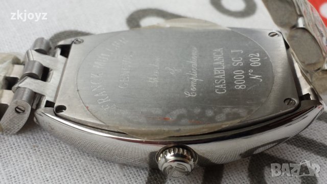 НОВ МЪЖКИ ЧАСОВНИК FRANCK MULLER, снимка 4 - Мъжки - 34486982