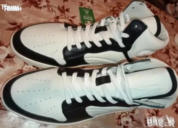 GROUNDIES Оригинал Нови Мъжки Маратонки Изцяло от Естествена Кожа 45, снимка 5 - Маратонки - 50800212