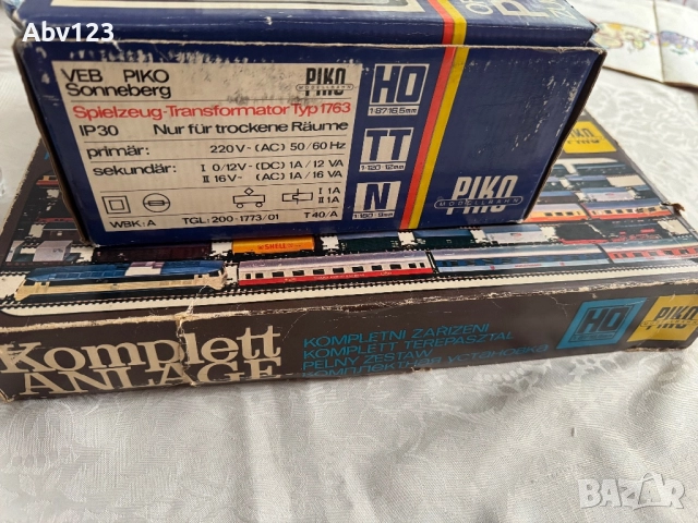 Piko H0 комплект с трансформатор. , снимка 7 - Влакчета, самолети, хеликоптери - 52052196
