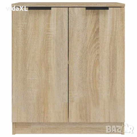 vidaXL Сайдборд, сонома дъб, 60x30x70 см, инженерно дърво, снимка 3 - Бюфети - 56148059