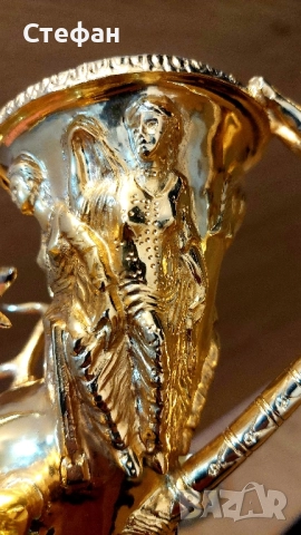 Ритон от Панагюрско съкровище. Реплика!, снимка 12 - Антикварни и старинни предмети - 52213867