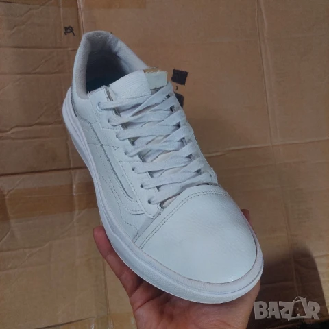 кецове Vans VN0A7Q5 UA Old Skool Overt CC LEATHER номер 44 маратонки , снимка 9 - Маратонки - 50553262