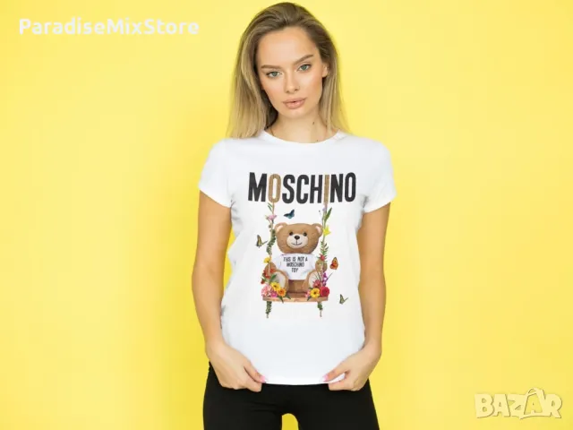 Дамска тениска Moschino, снимка 1 - Тениски - 49595764