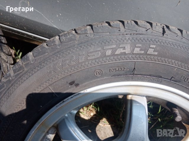 Продавам лети джанти с гуми  155/70 R13 , снимка 1