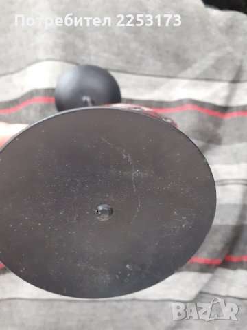 Свещник дърво и метал, снимка 2 - Декорация за дома - 42350314