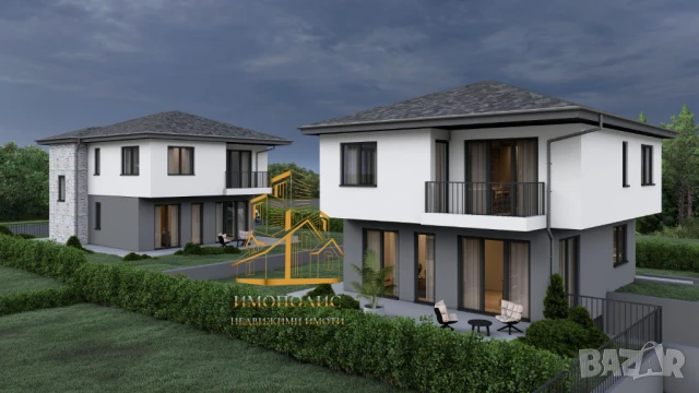 🏡 Нова двуетажна къща - м-т Зеленика, Област Варна (Обява №:823668)