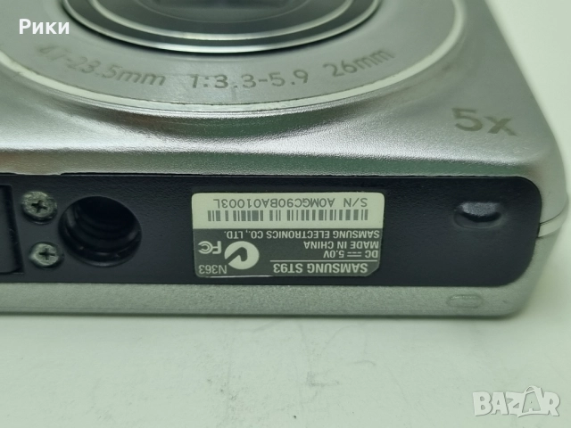 Samsung Digital Camera ST93 16.1MP Silver, снимка 12 - Фотоапарати - 52941547