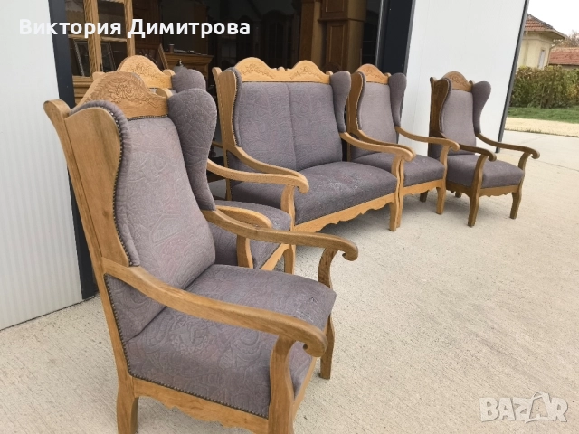 Комплект Inzzel, снимка 10 - Дивани и мека мебел - 52204218