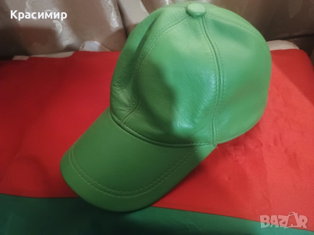 Шапка естествена кожа, снимка 2 - Шапки - 52452250