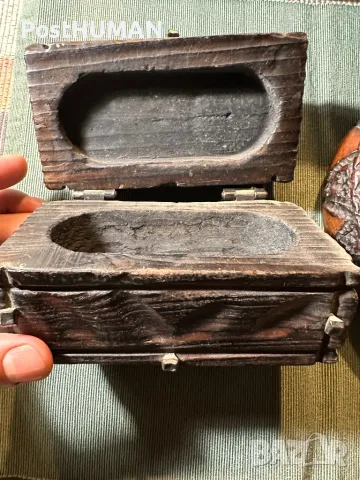 Дървени кутии -дърворезба, снимка 4 - Антикварни и старинни предмети - 47513261