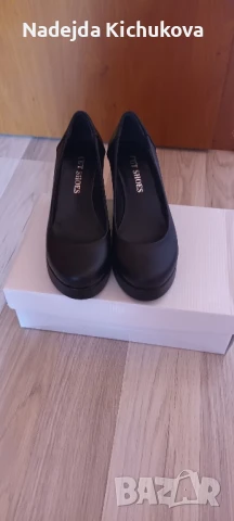 Дамски обувки на платформа.35 номер.Нови.Цена-30 лв., снимка 6 - Дамски елегантни обувки - 50963192