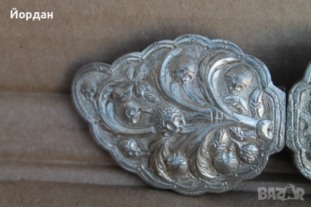 Сребърни пафти, снимка 2 - Антикварни и старинни предмети - 52367143