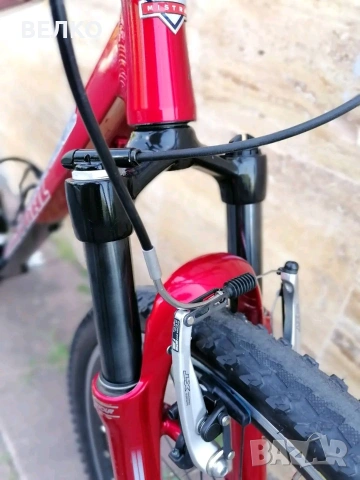 Планински велслипеди Mistral mision - 26" 3x9 * Alloy * Shimano Deore XT , снимка 12 - Велосипеди - 54045143