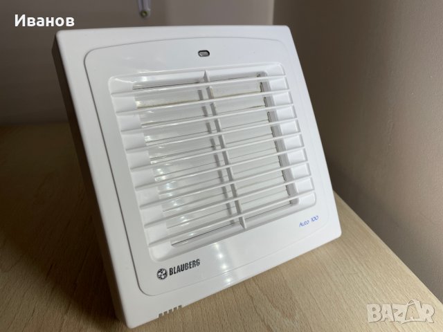 Вентилатор за Баня - BLAUBERG Auto 100, снимка 2 - Вентилатори - 38388104
