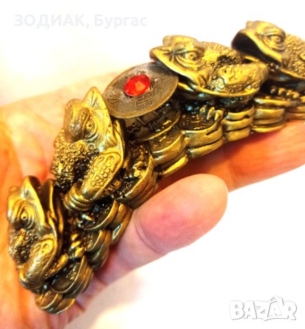 Фън-Шуй Жаба за Пари  4-ка, снимка 3 - Статуетки - 27885681