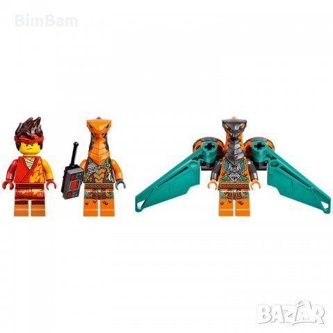Конструктор LEGO® Ninjago 71762 / Огненият дракон на Kai EVO, снимка 4 - Конструктори - 35628539